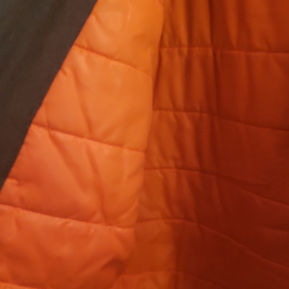 Champion Gray Hooded Jacket Medium - Picture 7 of 8